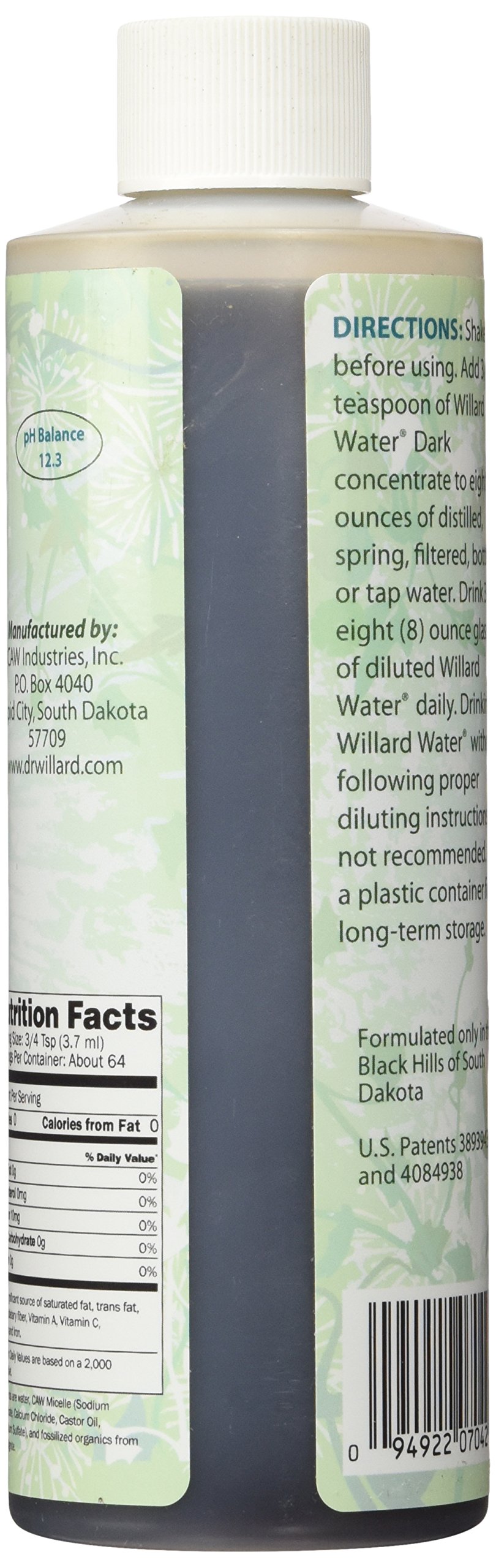 Amazon.com: Willard Water XXX Dark Multi-Vitamin, 8 Ounce : Patio